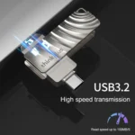 Lenovo Thinkplus MU232 USB 3.2 + USB-C / Type-C Dual Head Flash Drive - Image 7