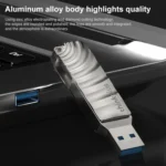 Lenovo Thinkplus MU232 USB 3.2 + USB-C / Type-C Dual Head Flash Drive - Image 8