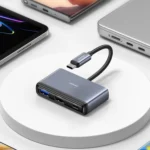 USAMS US-SJ627 4 in 1 Type-C Multifunctional Docking Station HUB - Image 2