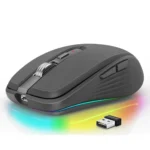 HXSJ M303 2400DPI Dual Mode 2.4GHz + Bluetooth 5.1 Wireless Mouse