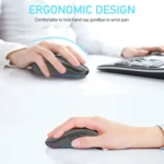 HXSJ M303 2400DPI Dual Mode 2.4GHz + Bluetooth 5.1 Wireless Mouse - Image 8