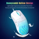 HXSJ S500 3600DPI Colorful Luminous Wired Mouse, Cable Length: 1.5m - Image 11