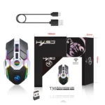 HXSJ T30 2400DPI RGB 2.4GHz Wireless Mouse - Image 10