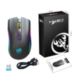 HXSJ T69 4800DPI RGB 2.4GHz Wireless Mouse - Image 3