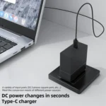 100W M 4.5X0.6mm Female to USB-C/Type-C Male Plug Charging Adapter - Image 3