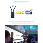 Measy T1 4K HDMI 2.0 Wireless Audio Video Transmitter Receiver Extender Transmission System, Transmission Distance: 400m, - Image 7