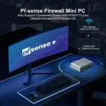 HYSTOU PO9B-J4125-6L Embedded Intel Celeron J4125 Processor Six Network Ports Mini Host - Image 4