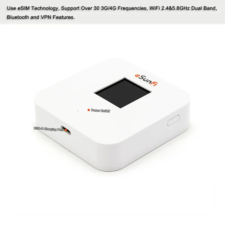 EDA0053929_2.webp eSunFi Mifi SHFiEL40 Mobile Hotspot WiFi No SIM Card Wireless Router Network Card - Image 3