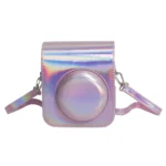 Laser Full Body Leather Case Camera Bag with Strap