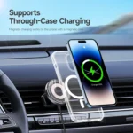 DUZZONA V2 15W Transparent Car Magnetic Wireless Charger - Image 10
