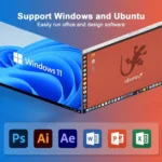 GXMO N42 Windows 11 Intel Gemini Lake N4000 Mini PC NVME SSD WiFi Mini Desktop Computer - Image 5