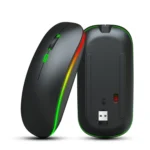 HXSJ M40 2.4GHZ 800,1200,1600dpi Third Gear Adjustment Colorful Wireless Mouse USB Rechargeable - Image 8