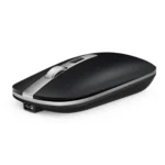 HXSJ M50 2.4GHZ 800,1200,1600dpi Three Gear Adjustment Dual-mode Wireless Mouse USB + Bluetooth 5.1 Rechargeable - Image 4