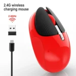 HXSJ M106 2.4GHZ 1600dpi Single-mode Wireless Mouse USB Rechargeable - Image 3