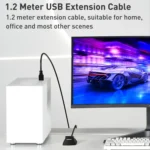 COMFAST CF-U318 1.2m High Speed USB 3.0 Extension Cable with Base - Image 6