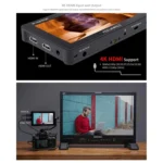 FEELWORLD F5 ProX 5.5 inch 1600nit High Bright Touch Screen DSLR Camera Field Monitor 4K HDMI F970 Install and Power Kit - Image 11