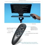FEELWORLD TP16 16 inch Tablet Horizontal Vertical Prompting Folding Teleprompter, Bluetooth Remote Control - Image 11