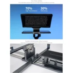 FEELWORLD TP16 16 inch Tablet Horizontal Vertical Prompting Folding Teleprompter, Bluetooth Remote Control - Image 5