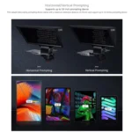 FEELWORLD TP16 16 inch Tablet Horizontal Vertical Prompting Folding Teleprompter, Bluetooth Remote Control - Image 8