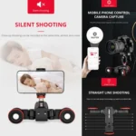 YELANGU L60ES YLG1847A-A 60cm Splicing Slide Rail Track with L5i Dolly Car - Image 7