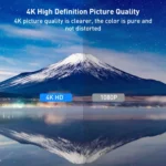 AIMOS AM-KVM401 4K 60Hz HDMI 4 In 1 Out KVM Switch - Image 7
