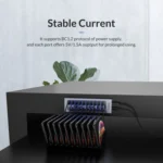 ORICO AT2U3-16AB-GY-BP 16 Ports USB 3.0 HUB with Individual Switches & Blue LED Indicator - Image 10