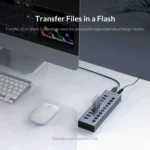 ORICO BT2U3-16AB-GY-BP 16 Ports USB 3.0 HUB with Individual Switches - Image 6