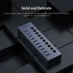 ORICO BT2U3-10AB-GY-BP 10 Ports USB 3.0 HUB with Individual Switches - Image 11