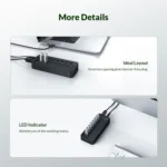 ORICO CT2U3-13AB Plastic Stripes 13 Ports USB 3.0 HUB with Individual Switches - Image 12