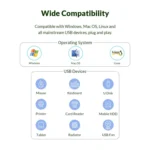 ORICO CT2U3-13AB Plastic Stripes 13 Ports USB 3.0 HUB with Individual Switches - Image 10