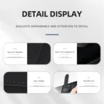 3064 Napa Texture Leather Car Glasses Storage Bag - Image 6