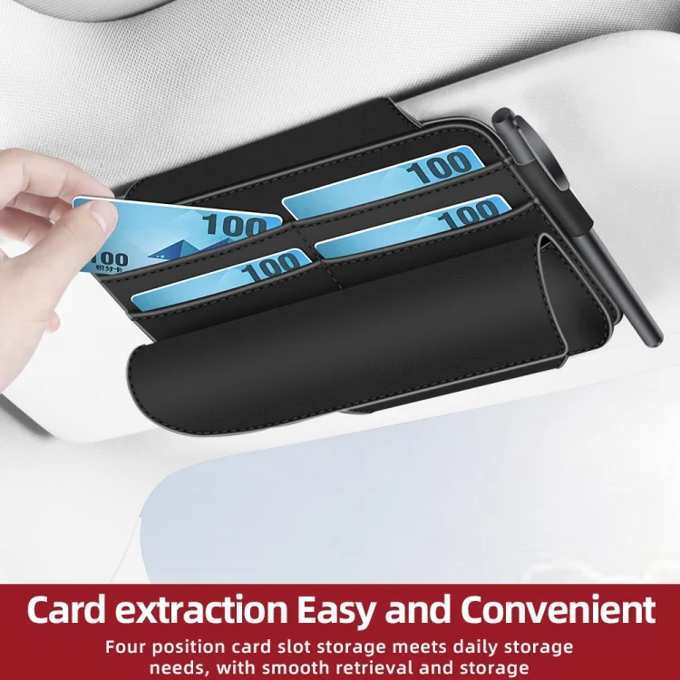 EDA0057541_B2.webp 3073 Napa Texture Leather Car Removable Glasses Storage Bag - Image 3