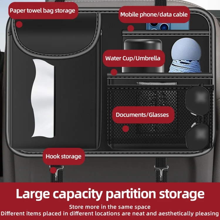EDA0057544_B2.webp 3087 Napa Texture Leather Car Seat Back Storage Bag - Image 3