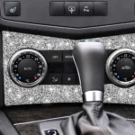 For Mercedes-Benz C-class W204 2007-2010 Car AC Panel D Diamond Decorative Sticker, Left and Right Drive - Image 5