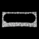 For Mercedes-Benz C-class W204 2011-2013 Car AC Knob Control Panel A Diamond Decorative Sticker, Left and Right Drive - Image 2