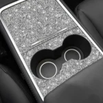 For Tesla Model 3 Car Center Control Panel Diamond Sticker,Left and Right Drive Universal - Image 6