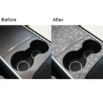For Tesla Model 3 Car Center Control Panel Diamond Sticker,Left and Right Drive Universal - Image 7