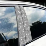 6pcs Car B-Pillar Diamond Decoration Sticker, Left and Right Drive - Image 6