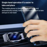 D7 Infrared lnduction Wireless Fast Charging Air Outlet Car Holder - Image 5