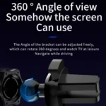 D7 Infrared lnduction Wireless Fast Charging Air Outlet Car Holder - Image 7