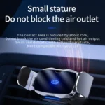 D7 Infrared lnduction Wireless Fast Charging Air Outlet Car Holder - Image 9