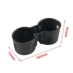 A8600-02 For Tester Model 3 / Y Car Center Console Storage Silicone Water Cup Holder - Image 4