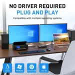 KC-KVM302AS 4K 60Hz USB3.0 / HDMI Dual Monitors KVM Switch, EU Plug - Image 5