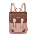 Cwatcun D81 Retro Camera Crossbody Bag Vintage PU Leather Waterproof Camera Handbag - Image 2