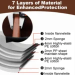 Cwatcun D81 Retro Camera Crossbody Bag Vintage PU Leather Waterproof Camera Handbag - Image 5