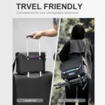 Cwatcun D85 Camera Bag Side Quick Access Camera Messenger Case Waterproof Bag - Image 8