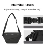 Cwatcun D92 Outdoor Camera Bag Professional Crossbody Sling Bag - Image 3
