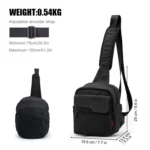 Cwatcun D93 Camera Bag Canvas Shoulder Bag - Image 2
