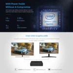 BMAX B1 Pro Windows 10 Mini PC, Intel Celeron N4000, Support HDMI / VGA / RJ45 - Image 5