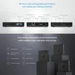 BMAX B1 Pro Windows 10 Mini PC, Intel Celeron N4000, Support HDMI / VGA / RJ45 - Image 8